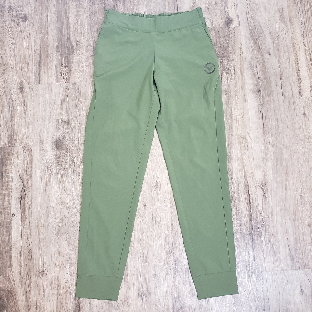 Virus Women's XS (Small) Athletic Jogger Sweatpants Lightweight Green Pants